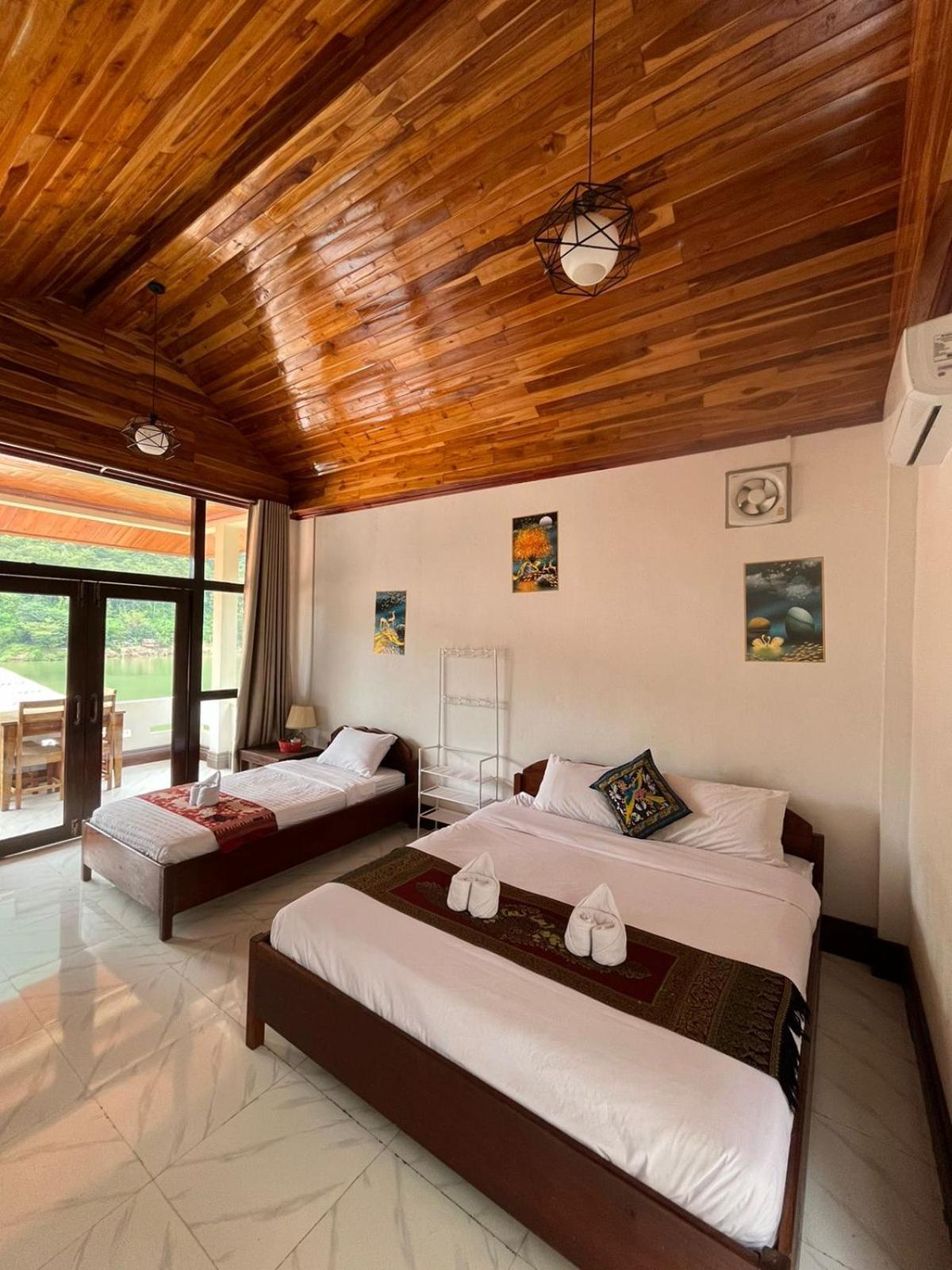 Hotel Cam U View Bungalow Nongkhiaw Exterior foto